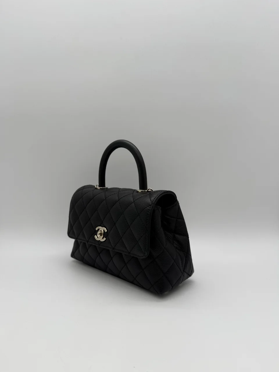 CHANEL CAVIAR COCO MARK SHOULDER BAG view 5