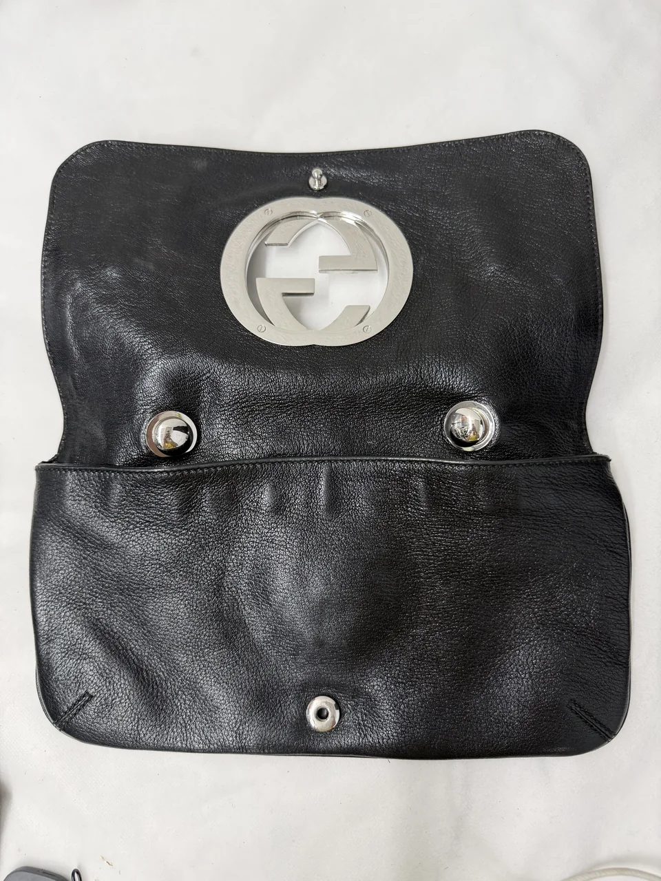 GUCCI SOHO HANDBAG (BLACK) view 4
