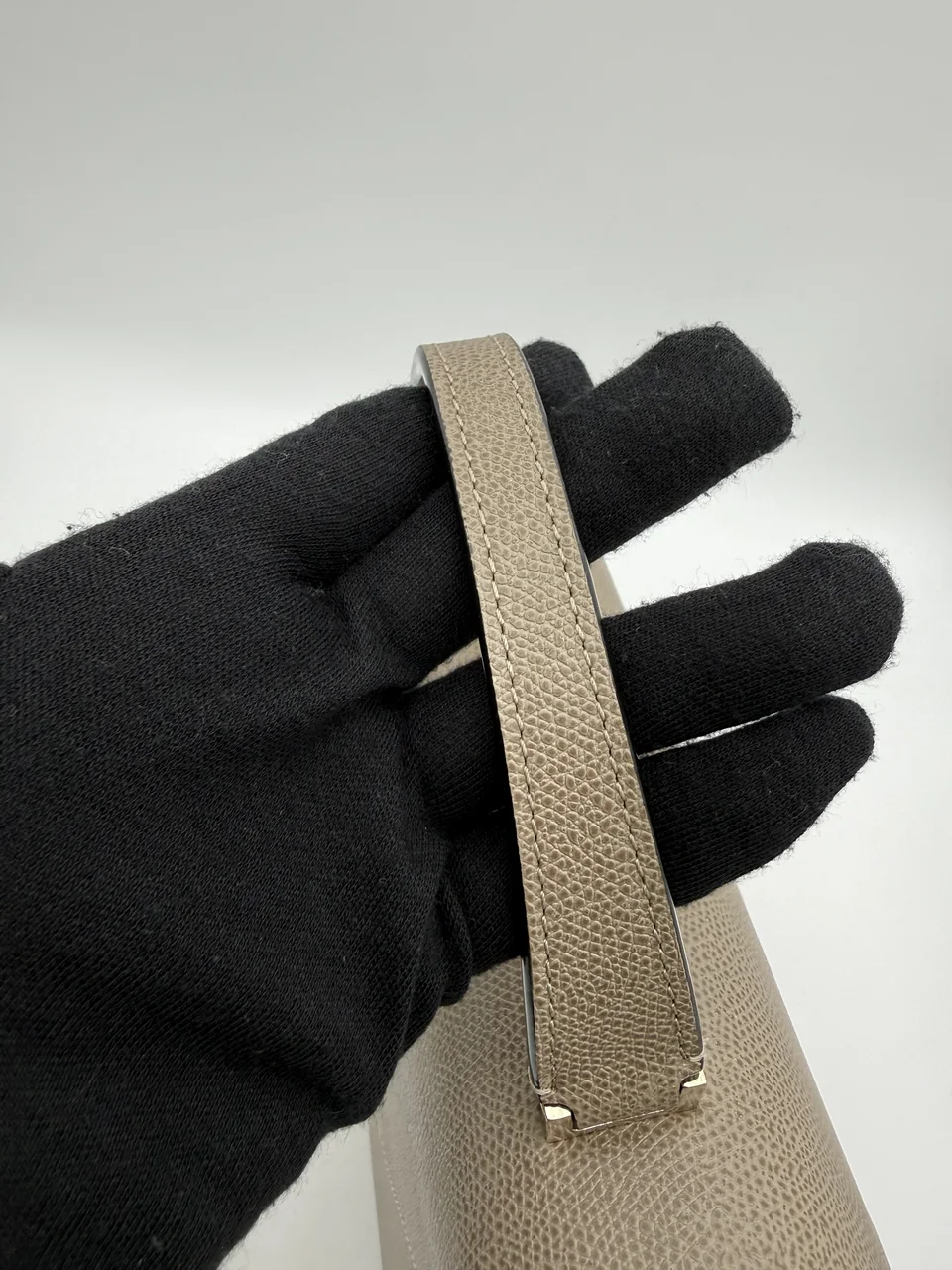 VALEXTRA ISIDE MEDIUM (BROWN) view 12