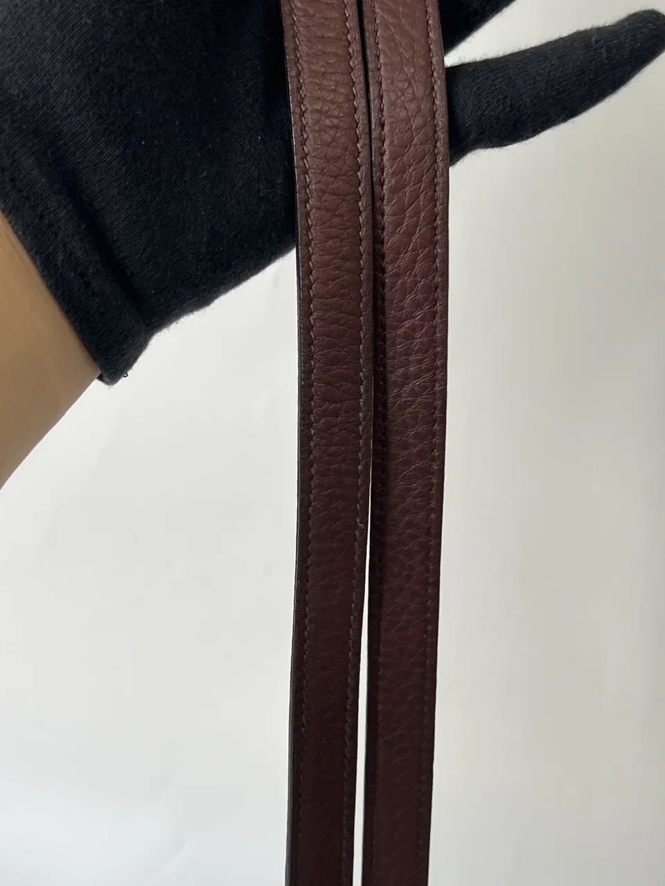 HERMES KELLY 35 (TAURILLON, BROWN, □A STAMP) view 11