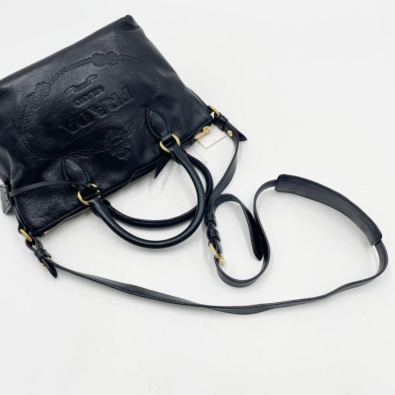 PRADA TOTE BAG (BLACK) view 7