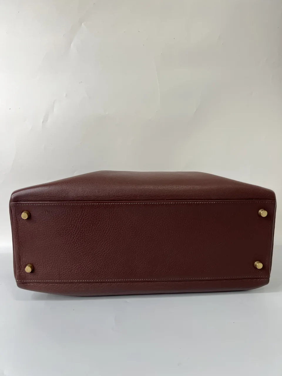 HERMES KELLY 35 (TAURILLON, BROWN, □A STAMP) view 7