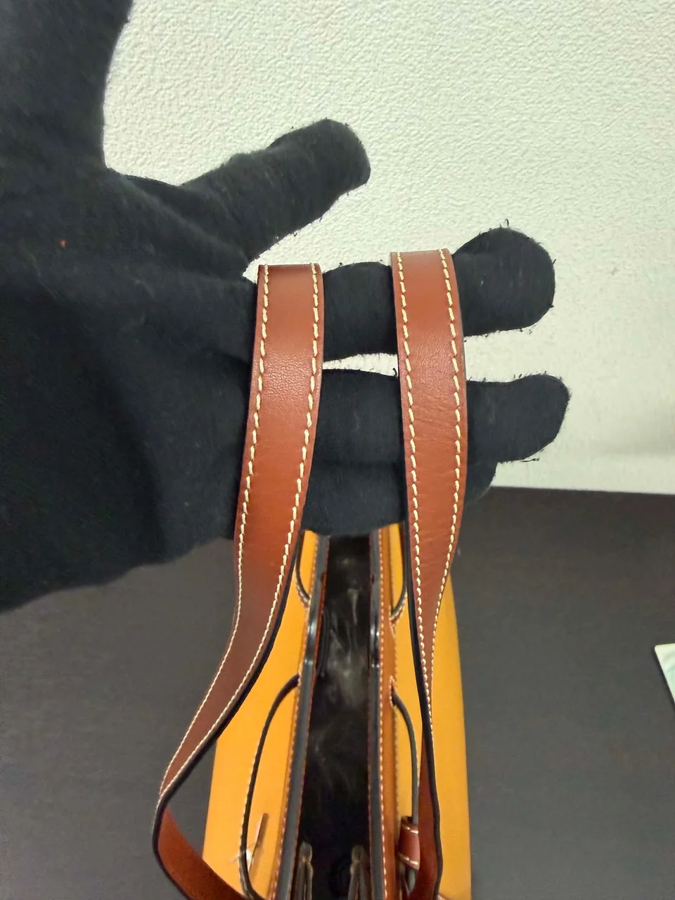 LOEWE ANAGRAM TOTE BAG (BROWN) photo 4