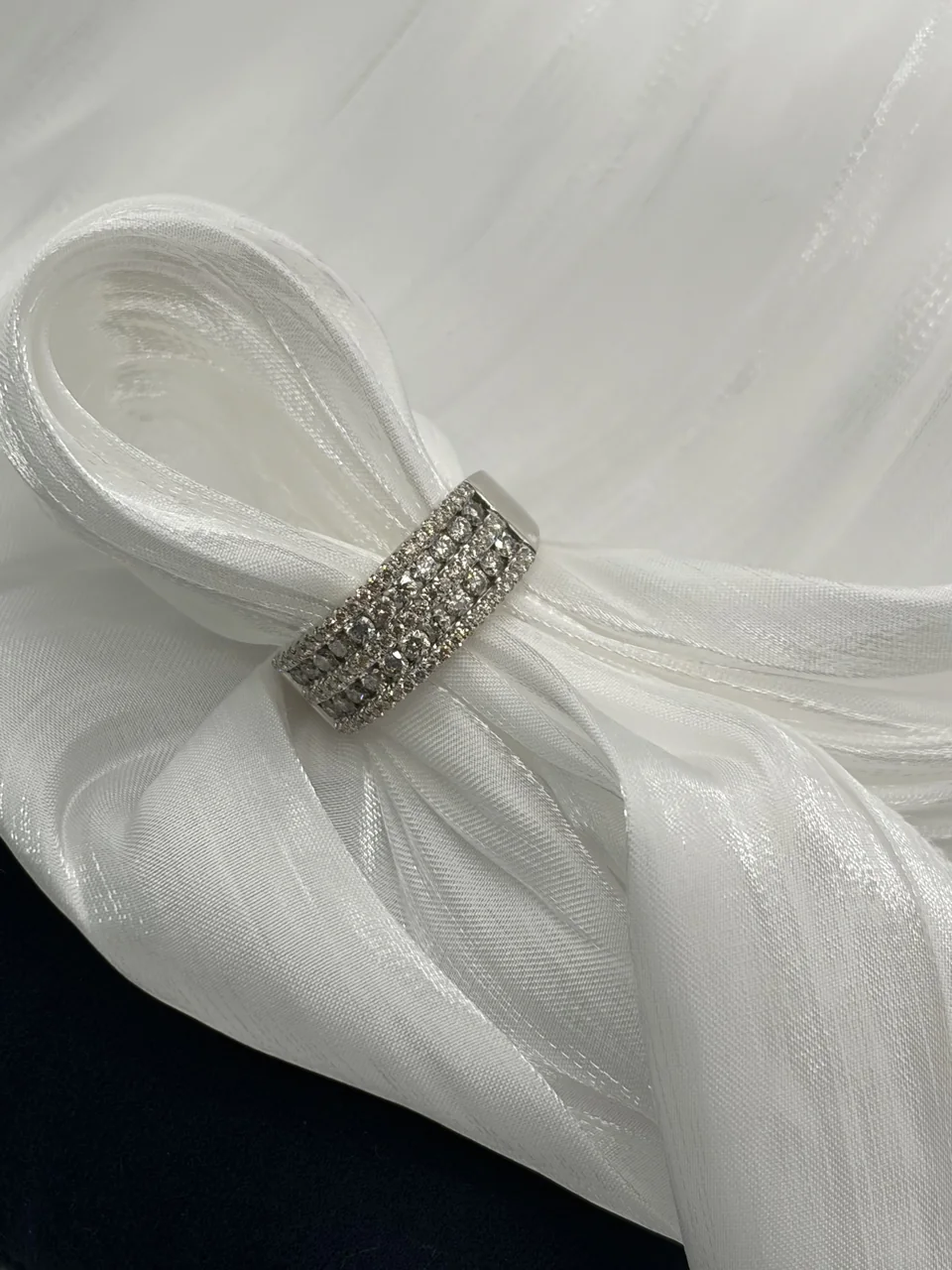 K18 DIAMOND RING FD1.00CT 5.1G