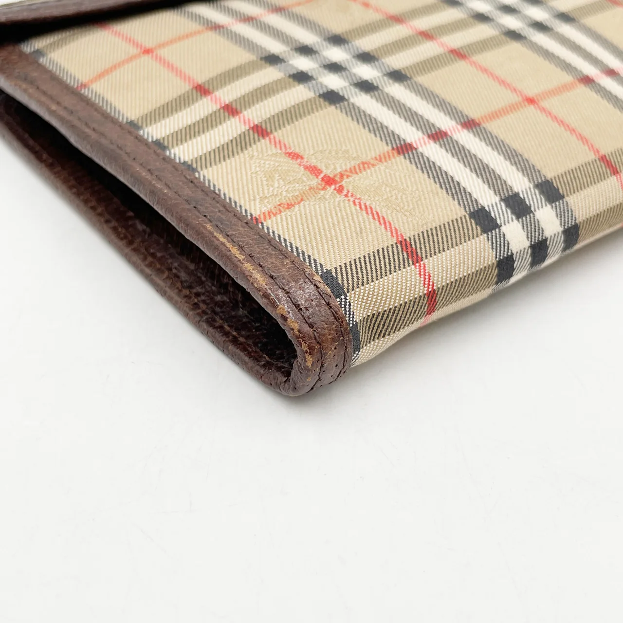 BURBERRY NOVA CHECK CLUTCH BAG view 4
