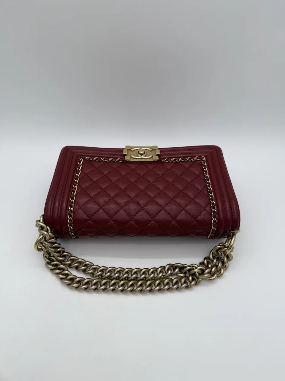 CHANEL CALF SKIN LE BOY view 10