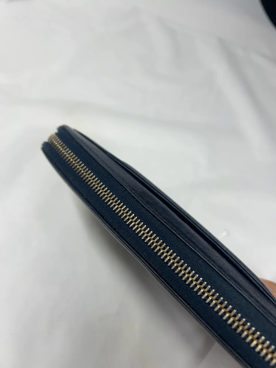 CHANEL ROUND FASTENER LONG WALLET view 7