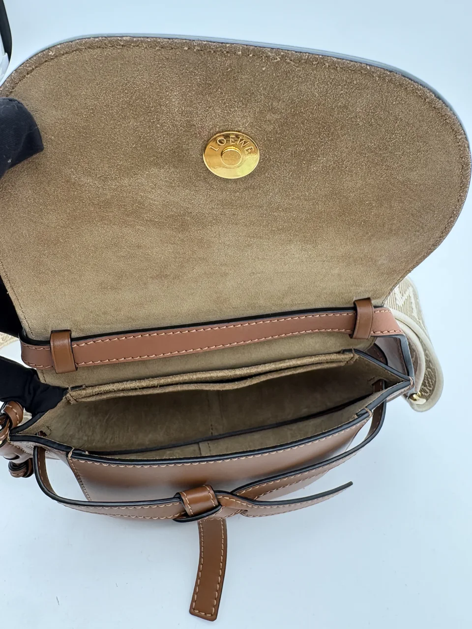 LOEWE GATE DUAL MINI (BROWN) view 12
