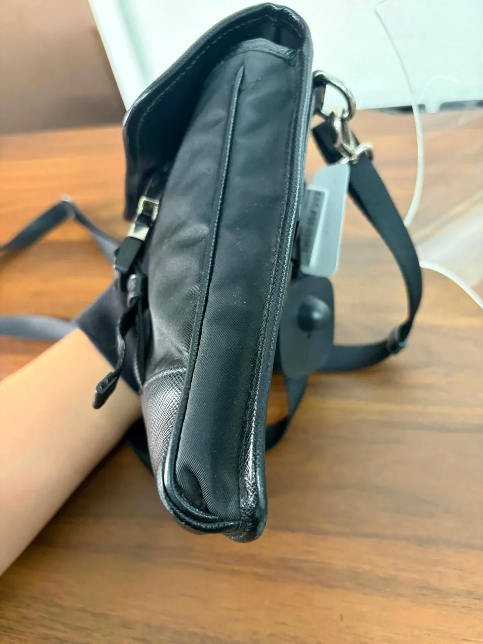 PRADA RE-NYLON SMARTPHONE CASE SHOULDER BAG photo 6