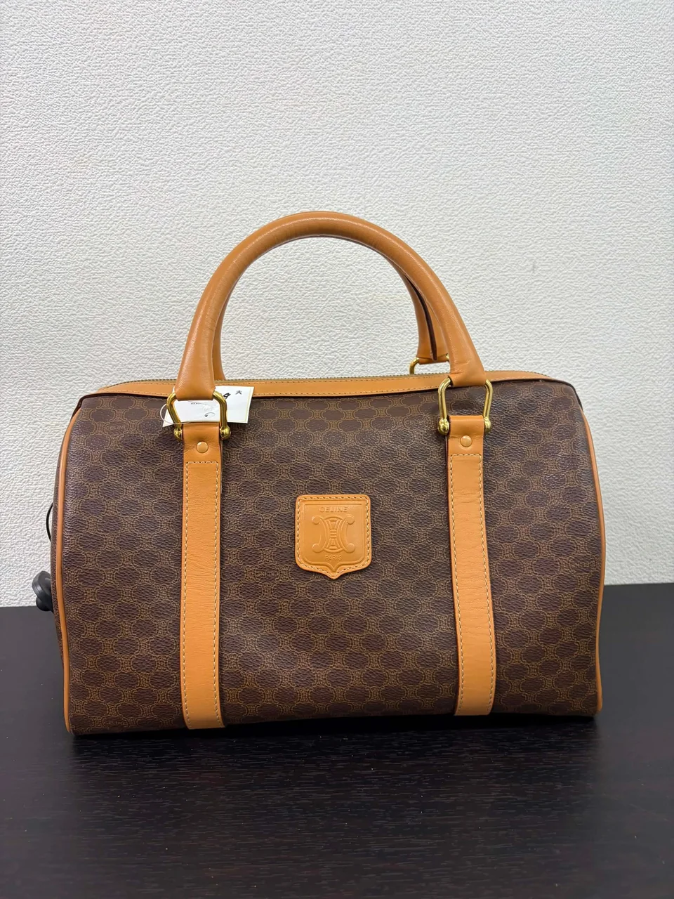 CELINE MACADAM BOSTON BAG hover