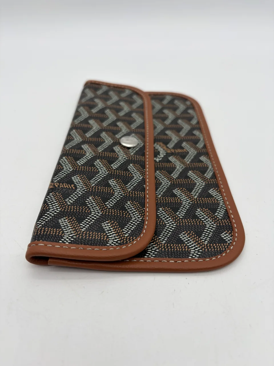 GOYARD SAINT LOUIS PM POUCH (BROWN) view 4