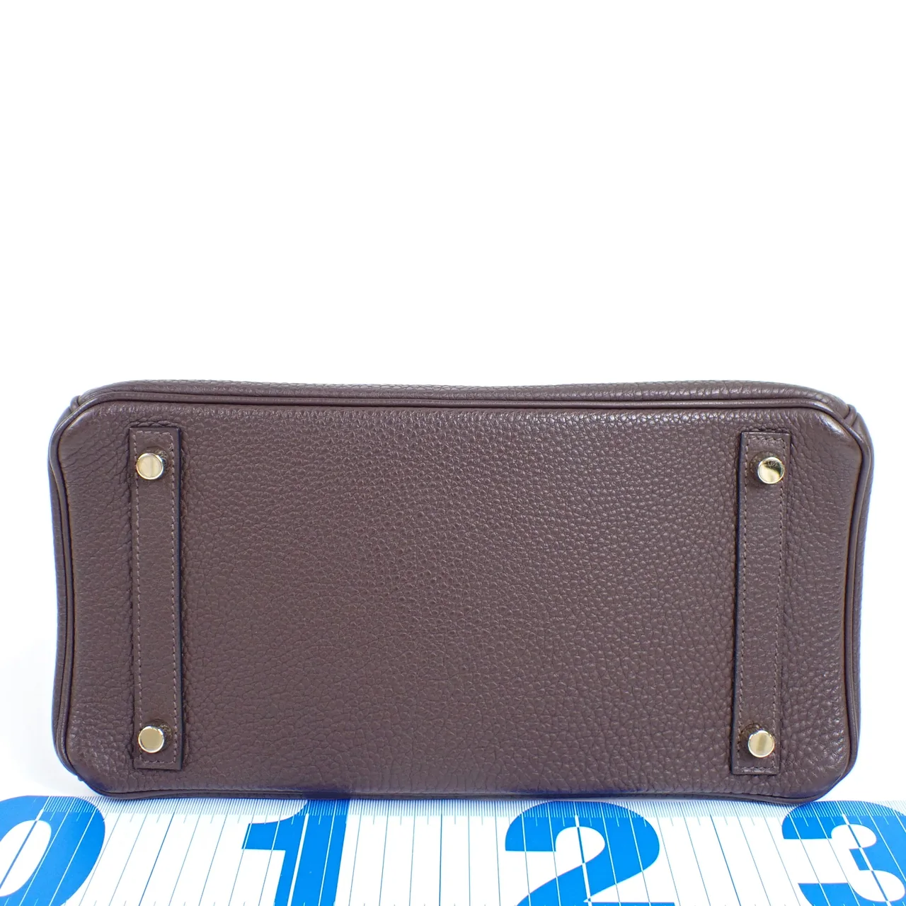 HERMES BIRKIN 30 (TOGO, DARK BROWN, □N STAMP) view 3