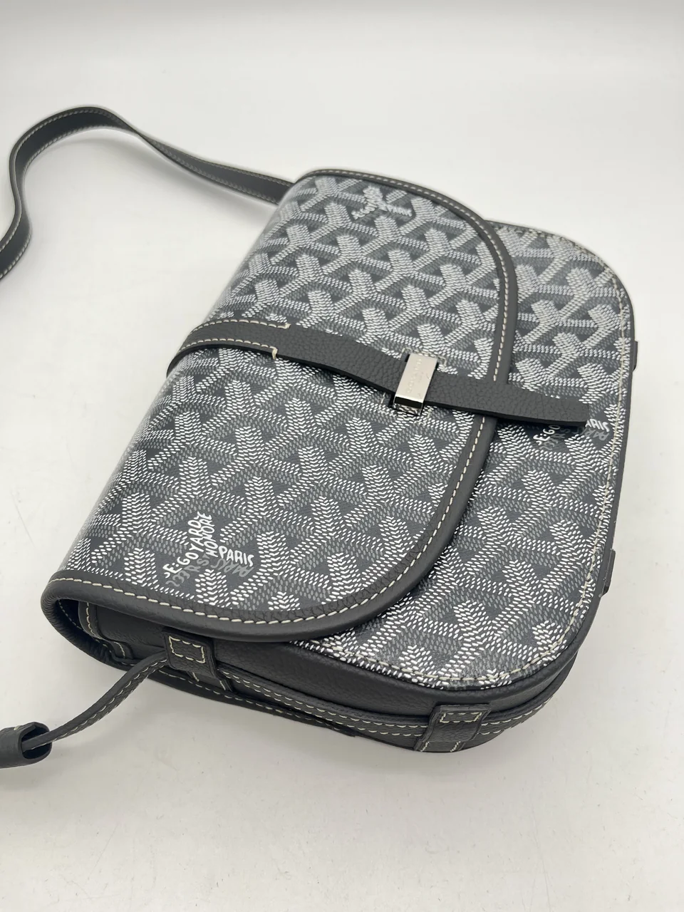 GOYARD BELVEDERE PM (GRAY) view 7