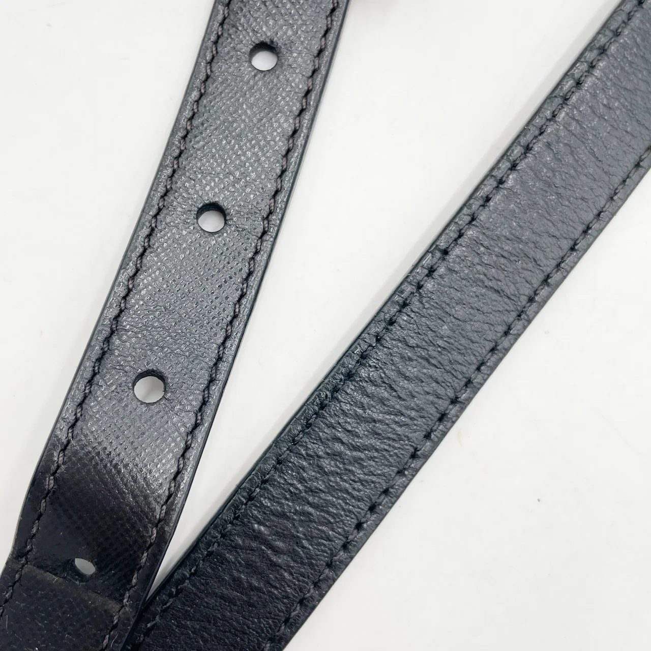 PRADA NYLON SHOULDER BAG (BLACK) view 6