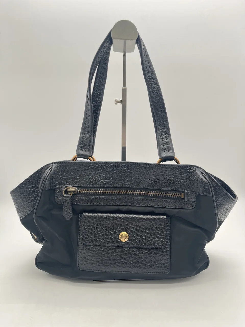 PRADA TESSUTO TOTE BAG (BLACK)