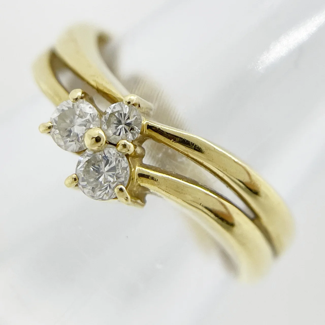 K18 DIAMOND RING FD0.24CT 3.0G view 3