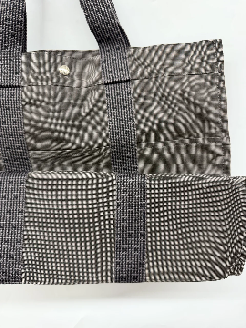 HERMES HERLINE TOTE GM (GRAY) view 5