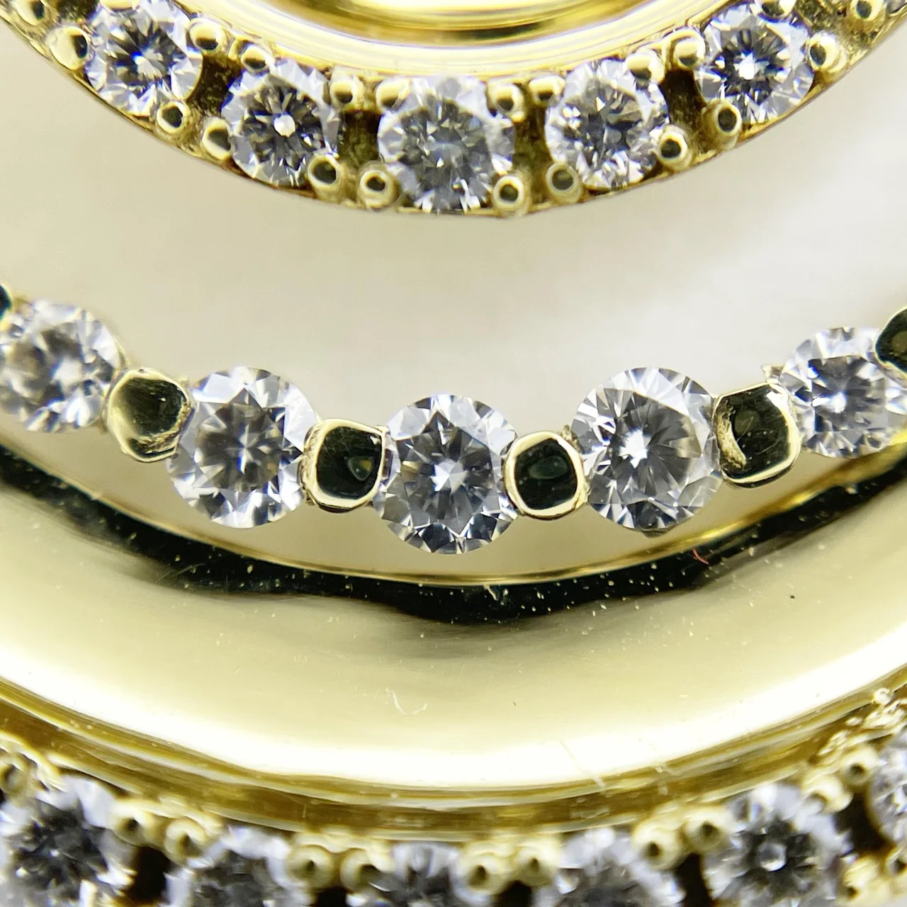 K18 DIAMOND PENDANT FD0.59CT 4.9G view 5