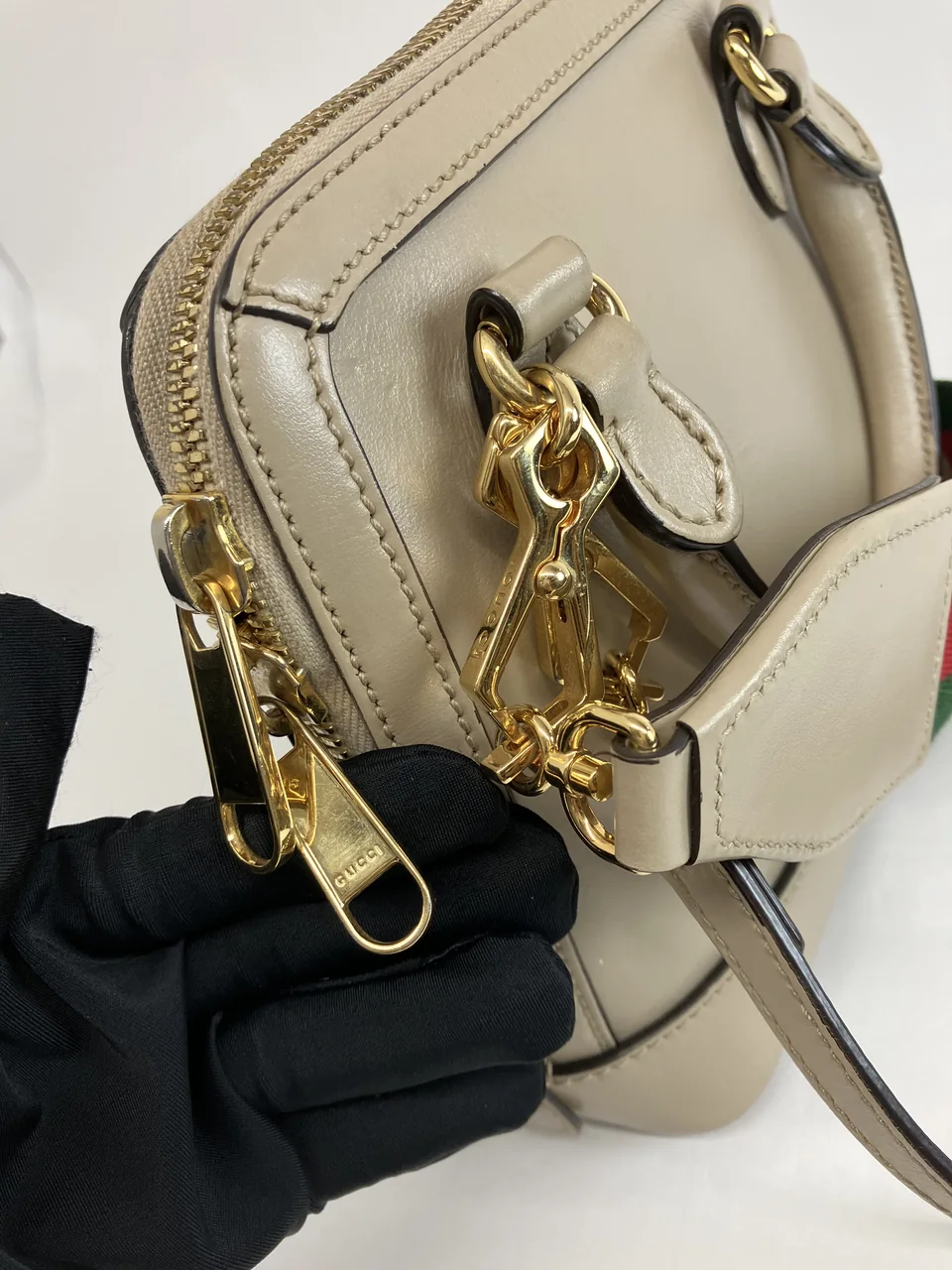 GUCCI HORSEBIT TOP HANDLE BAG view 9