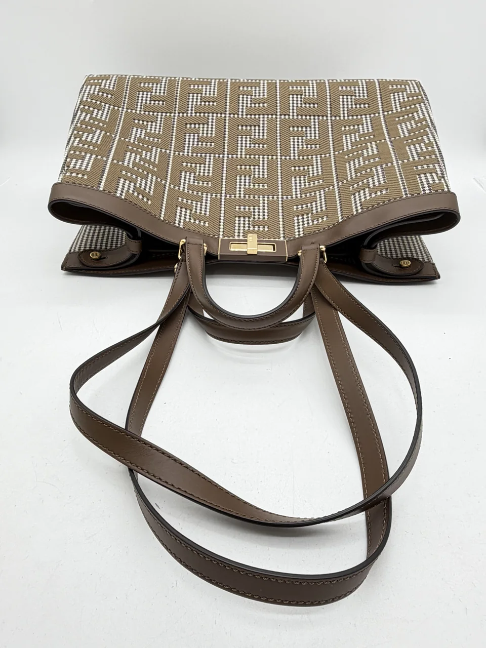 FENDI ZUCCA PEEK-A-BOO (BROWN) view 6