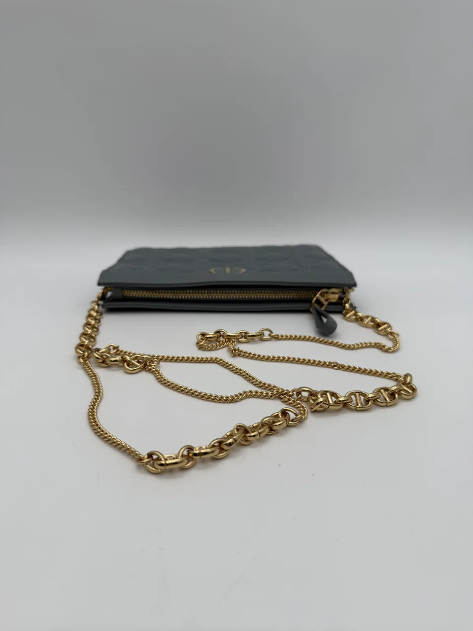 DIOR CANAGE WALLET-ON-CHAIN (LIGHT BLUE) view 7