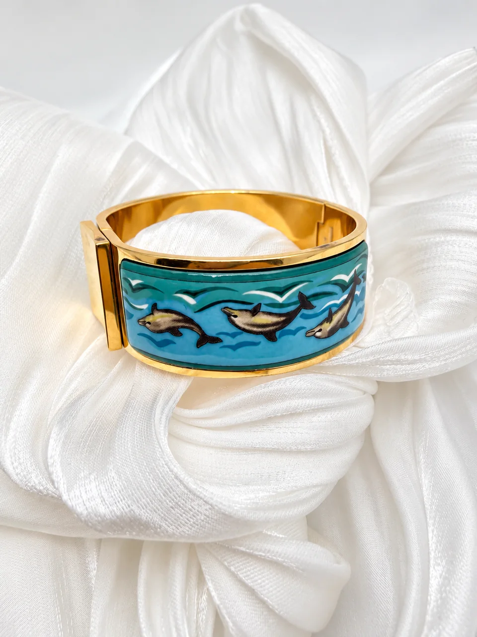 HERMES EMAILLE BANGLE view 4