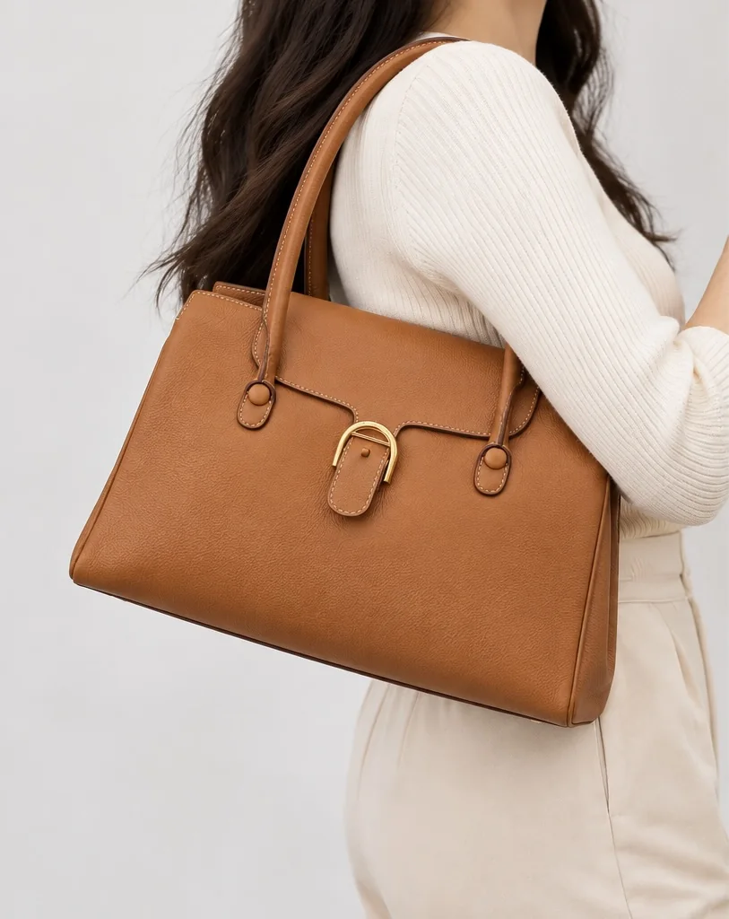 DELVAUX BRILLIANT MM (CAMEL) view 2