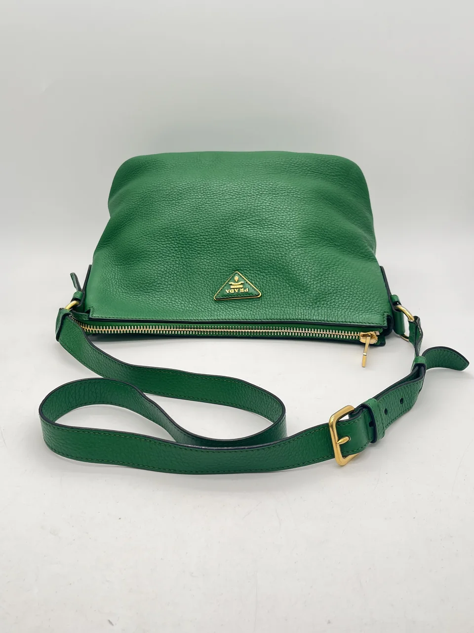 PRADA VITELLO SHOULDER BAG (GREEN) view 3