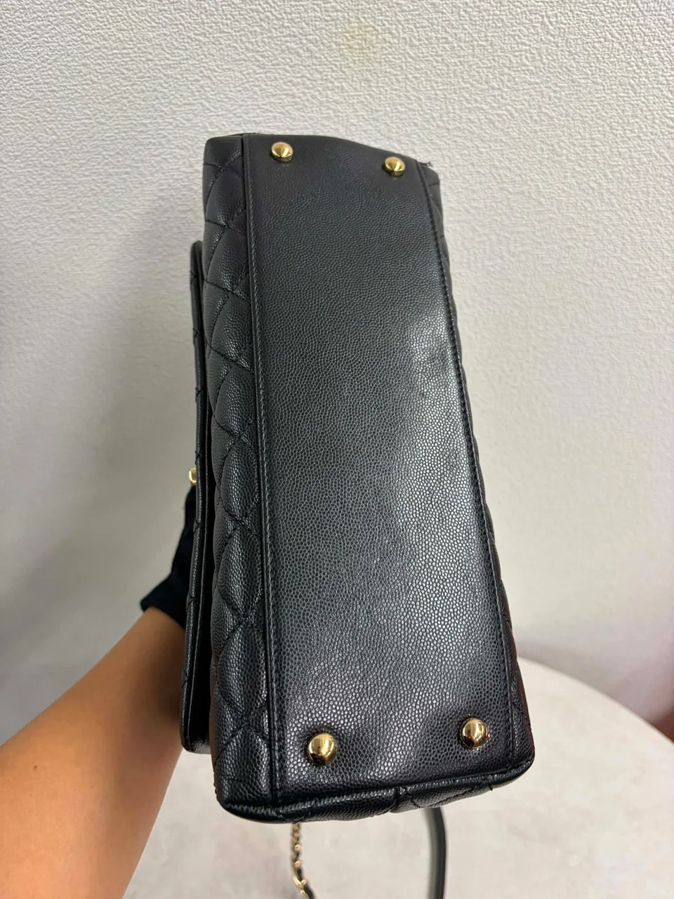 CHANEL CAVIAR TWO-WAY BAG (30 SERIAL CODE) view 15