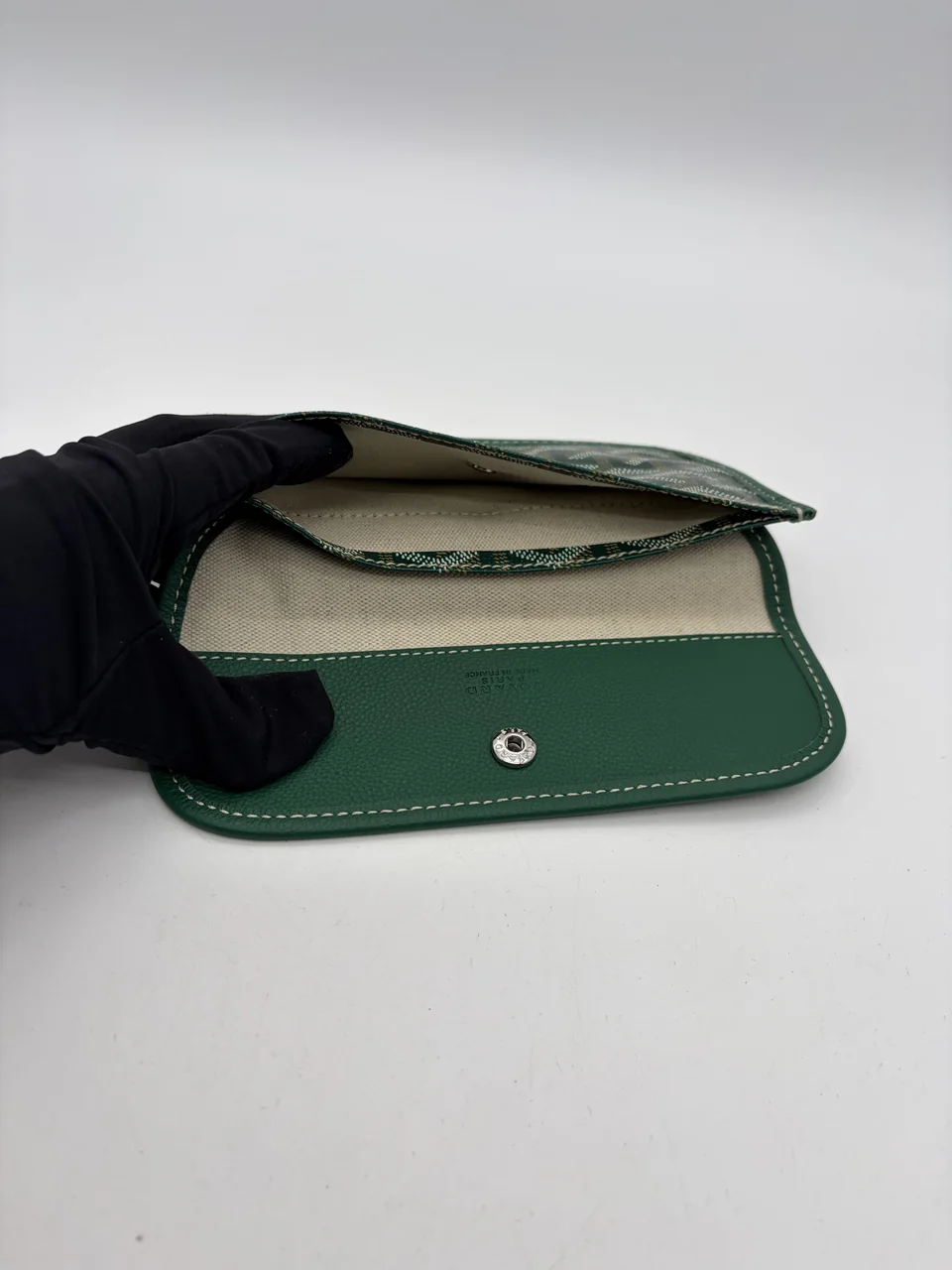 GOYARD SAINT LOUIS PM POUCH (GREEN) view 7