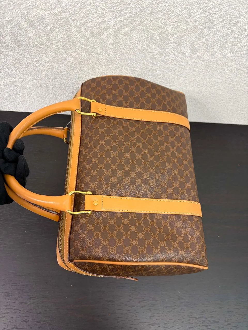 CELINE MACADAM BOSTON BAG view 15