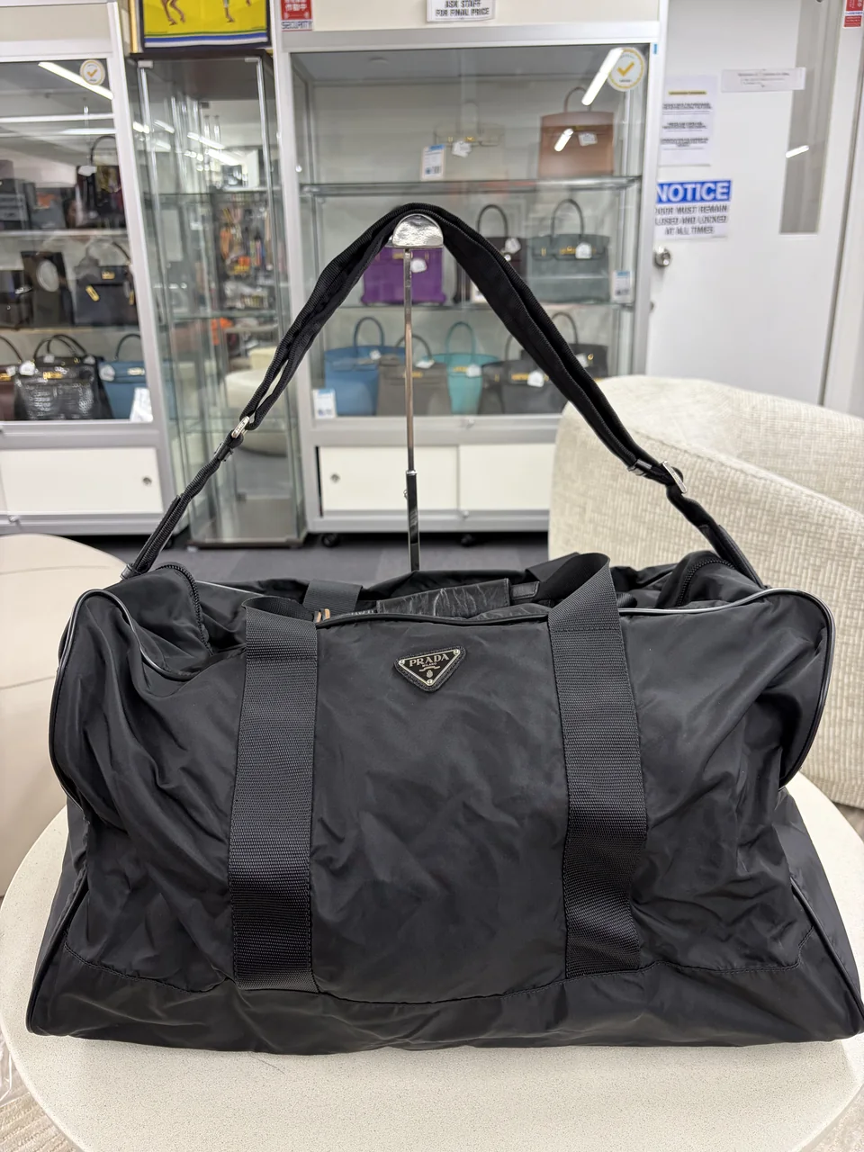 PRADA V60S BOSTON BAG