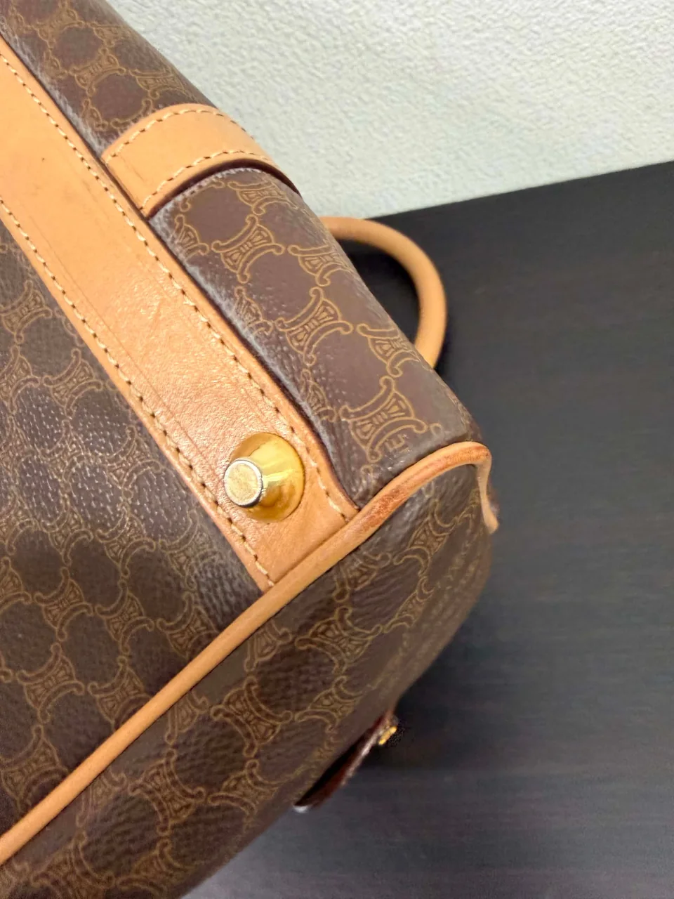 CELINE MACADAM BOSTON BAG view 6
