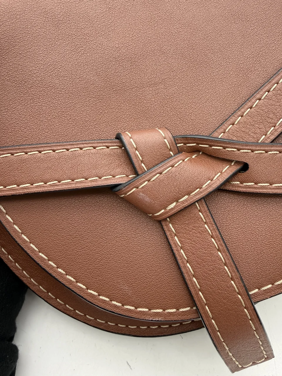 LOEWE GATE BAG (BROWN) view 11
