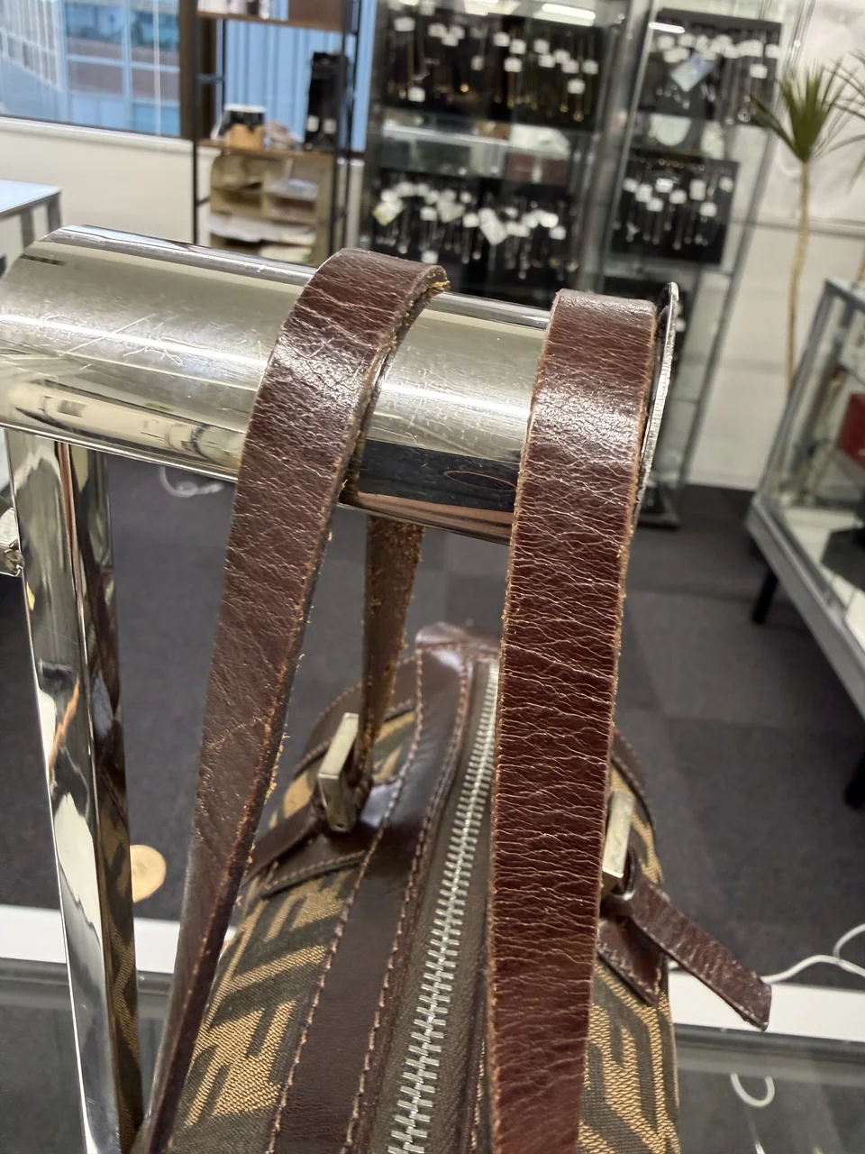 FENDI ZUCCA HANDBAG view 6