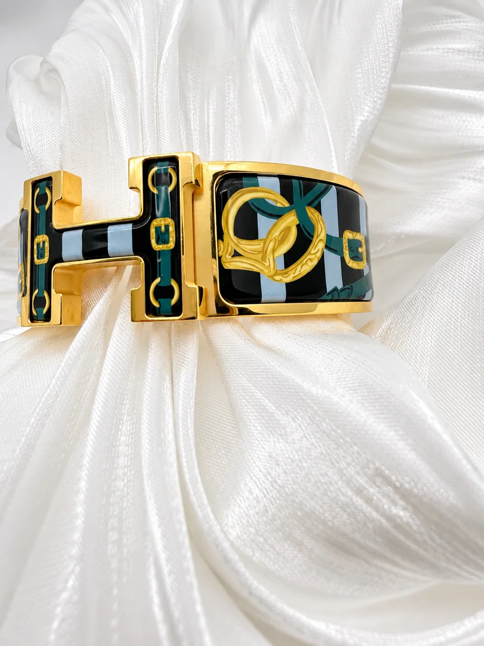 HERMES CLIC CLAC H PANOPLIE EQUESTRE BRACELET view 4