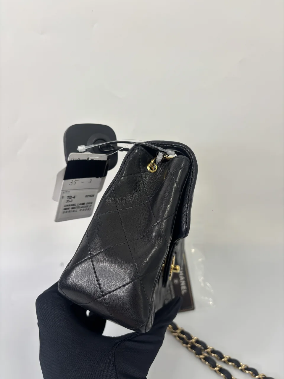 CHANEL LAMB SKIN MINI MATELASSE (7 SERIAL CODE) view 4