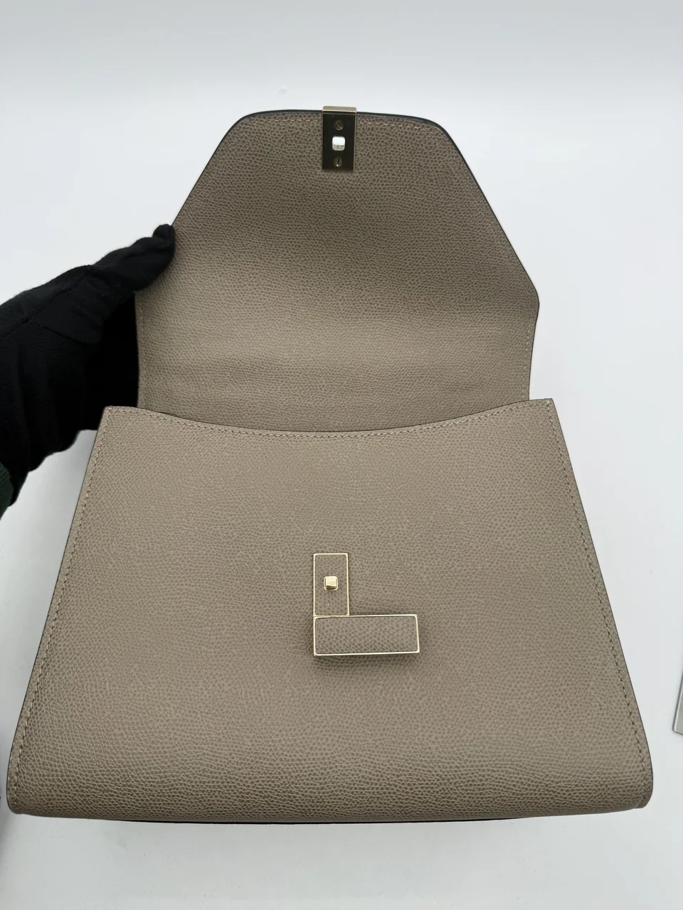 VALEXTRA ISIDE MEDIUM (BROWN) view 11
