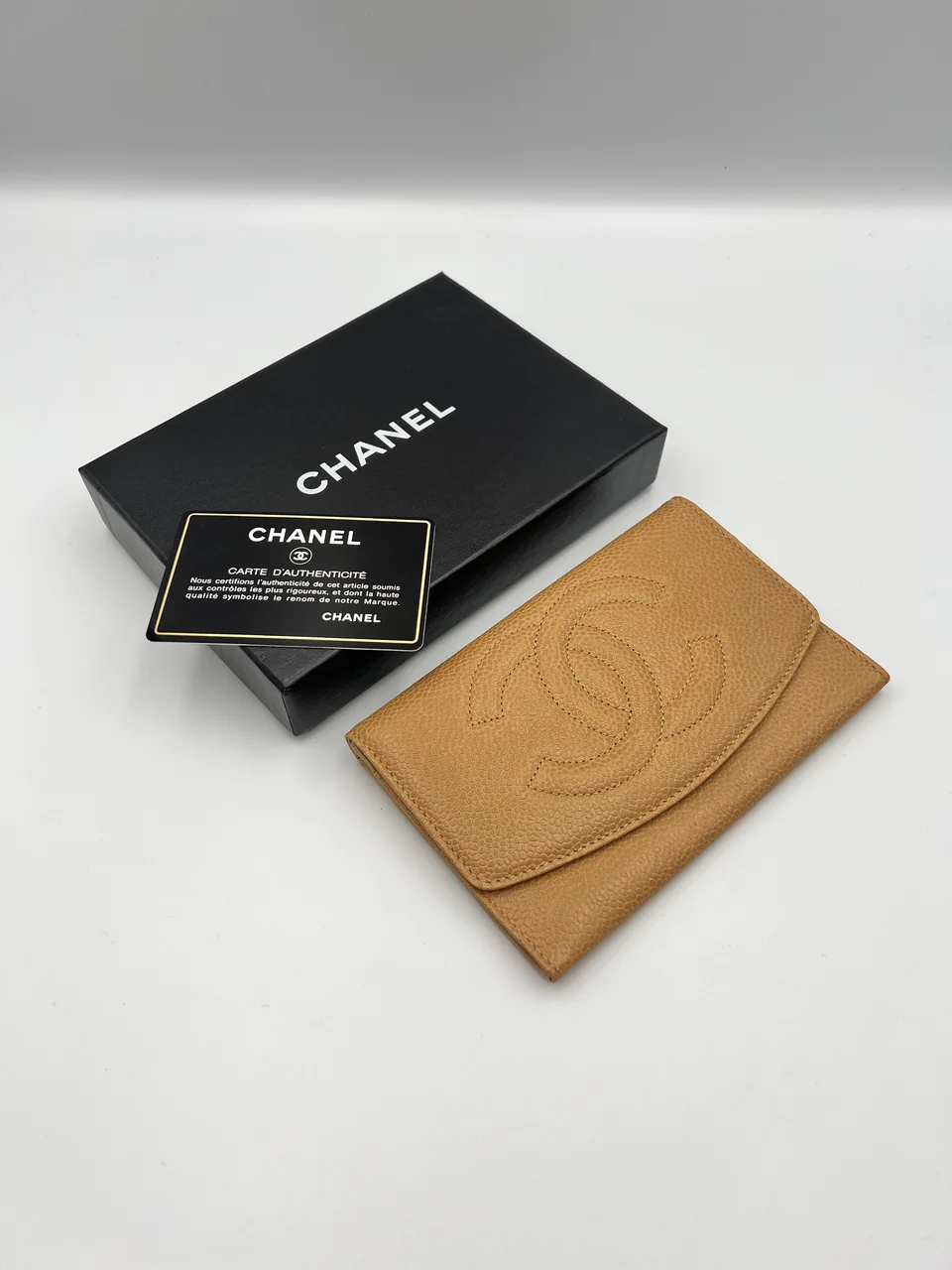 CHANEL BIFOLD WALLET (3 SERIAL CODE)