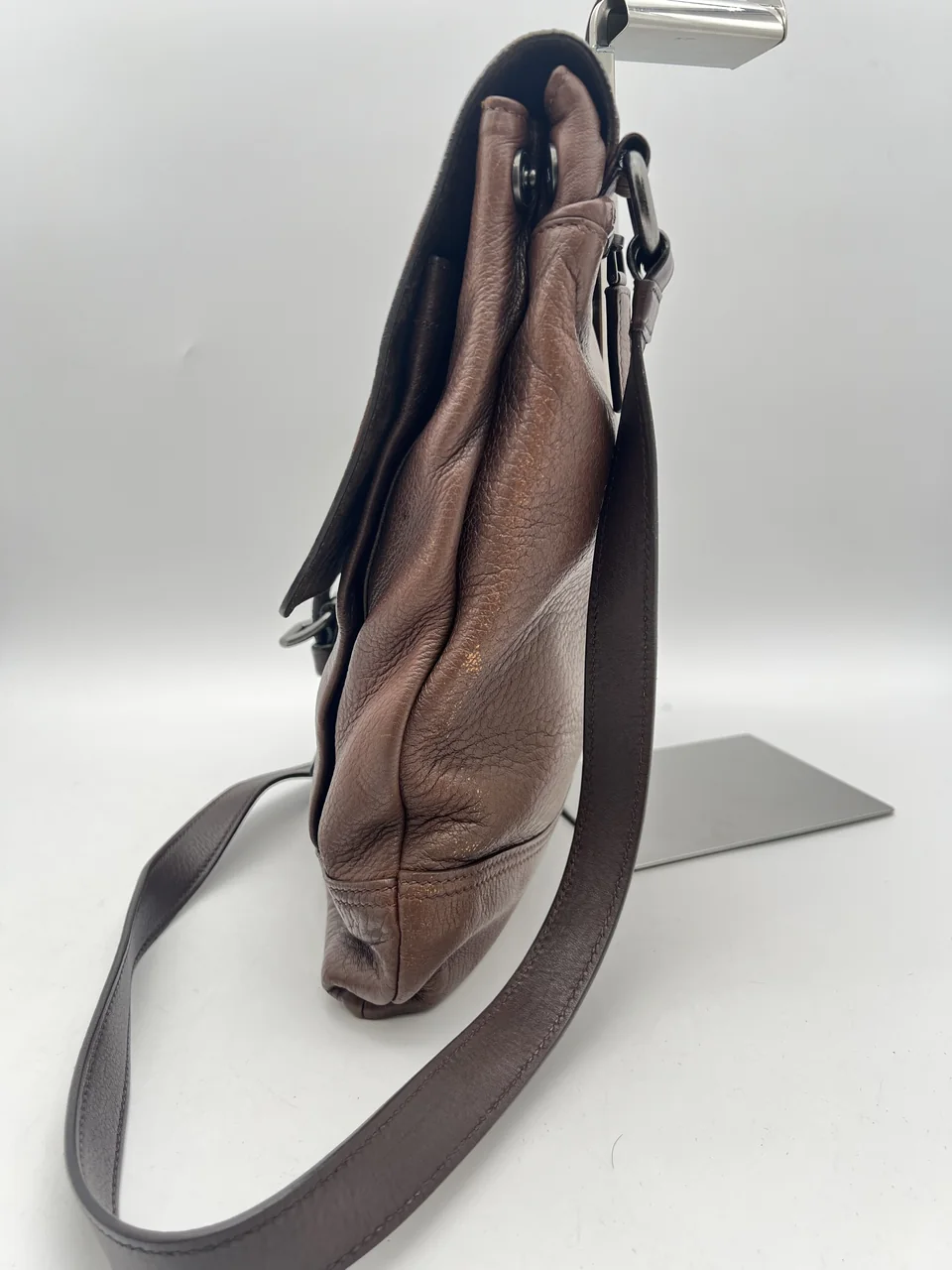 PRADA SHOULDER BAG (BROWN) view 3