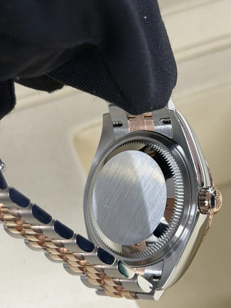 SS X PG/AT ROLEX DATEJUST JUBILEE BRACELET (2025/11/13) view 9