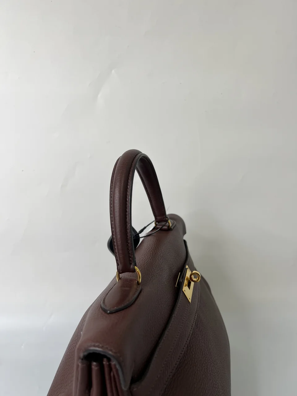 HERMES KELLY 35 (TAURILLON, BROWN, □A STAMP) view 3