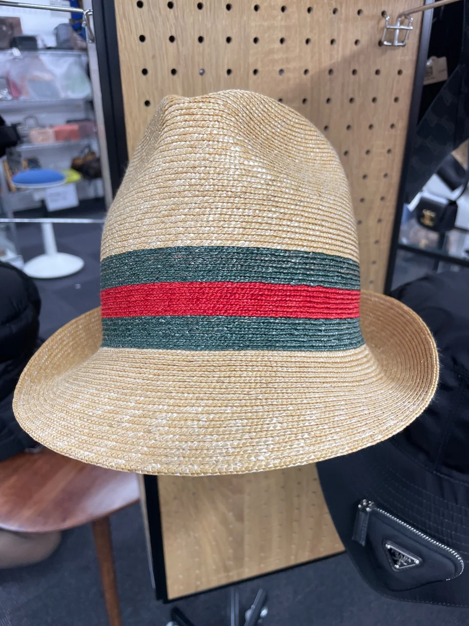 GUCCI CHERRY LINE STRAW HAT