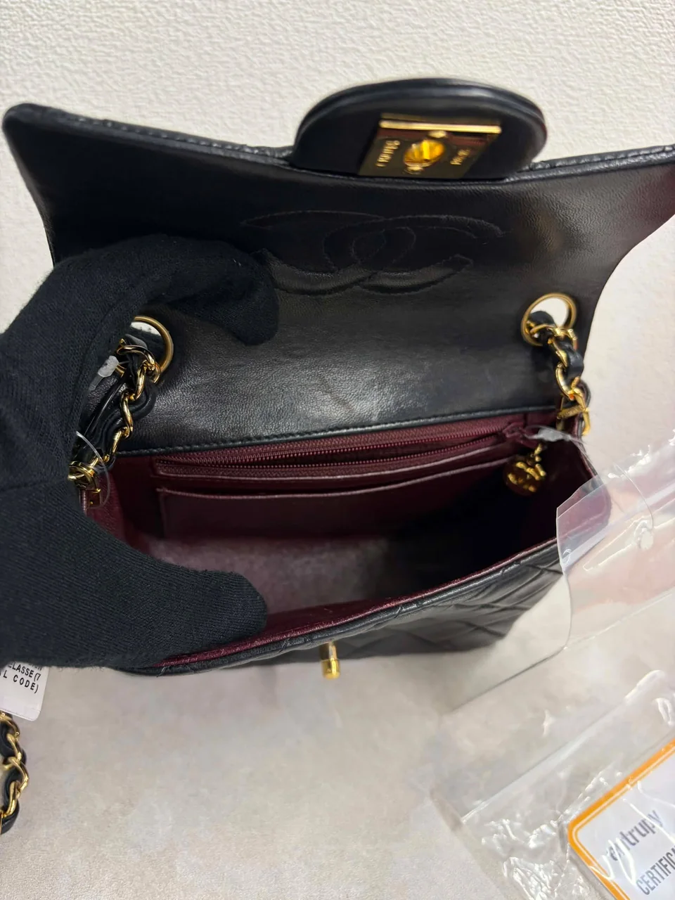 CHANEL LAMB SKIN MINI MATELASSE (7 SERIAL CODE) hover