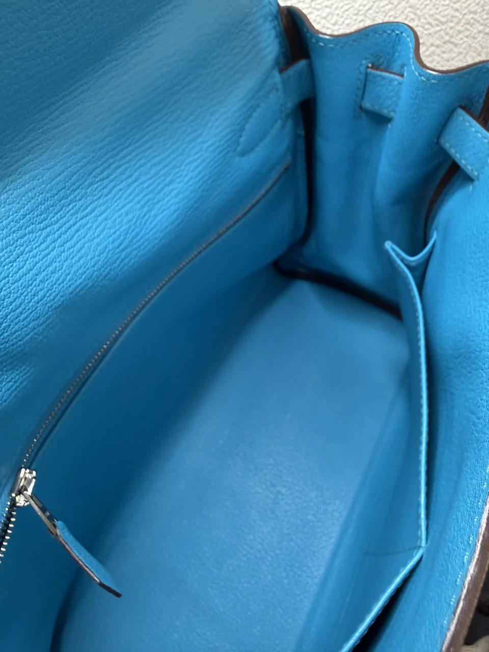 HERMES KELLY ECLAT 28 (TOGO, ETOUPE, □N STAMP) view 6