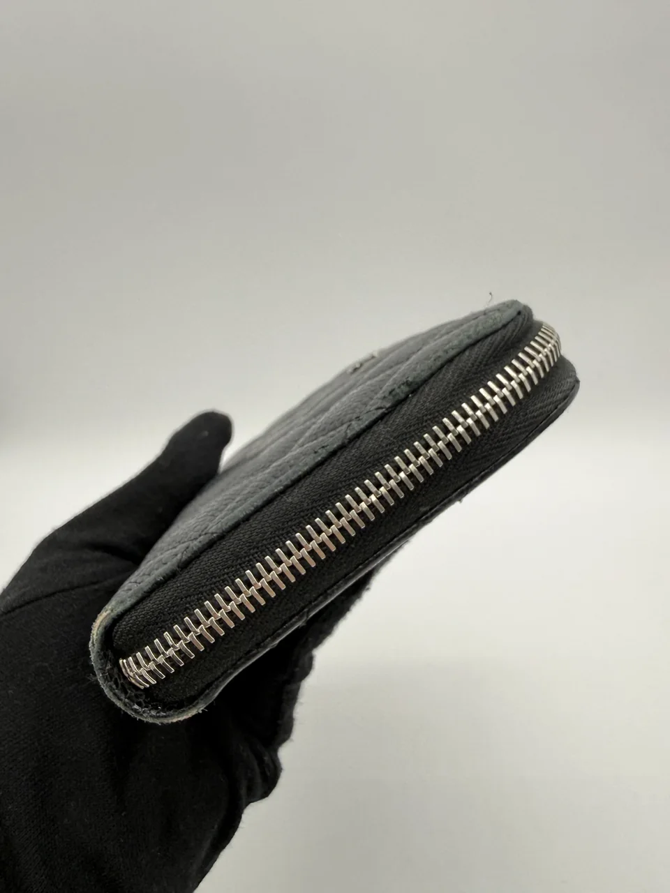 CHANEL CAVIAR MATELASSE LONG WALLET (22 SERIAL CODE) view 10
