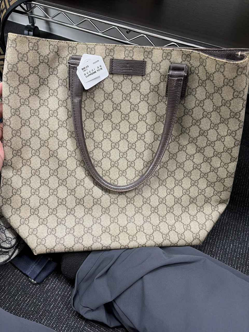 GUCCI GG SUPREME TOTE view 2