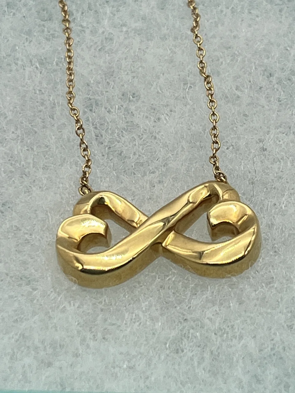 750 TIFFANY&CO. LOVING HEART NECKLACE 6.9G