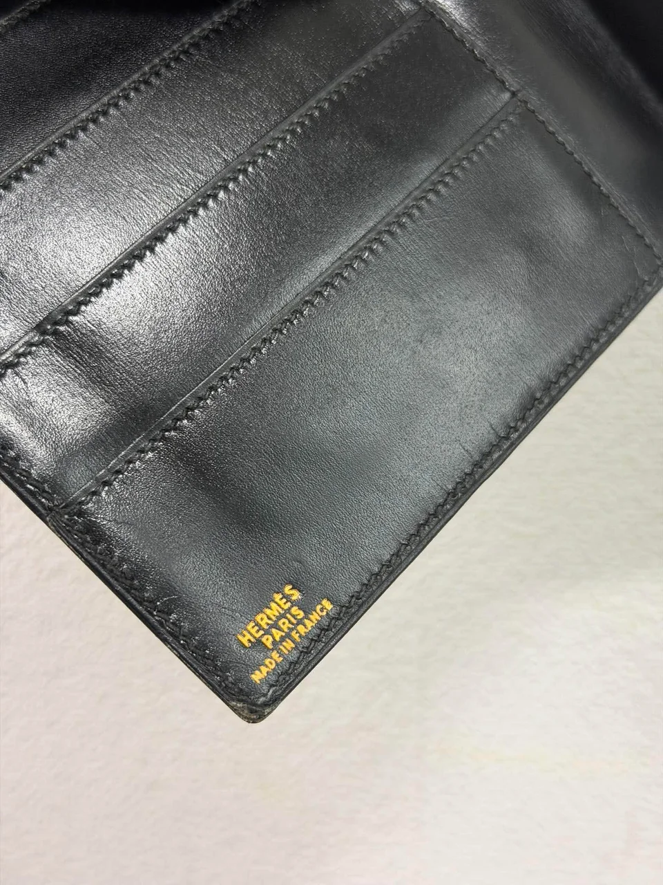 HERMES BIFOLD WALLET (BOX CALF) view 3