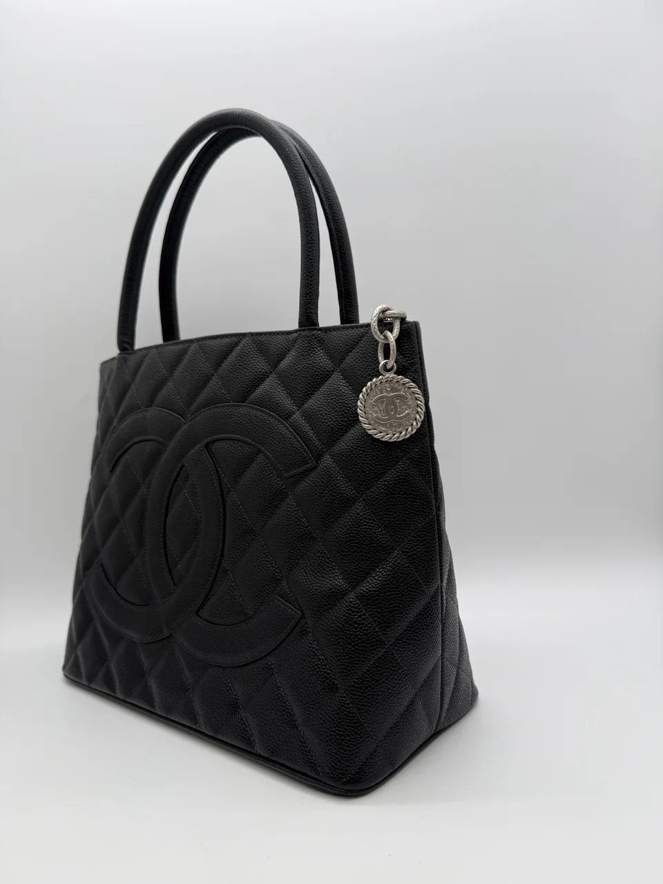 CHANEL MEDALLION TOTE view 4